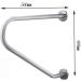 Bathroom Stainless Steel Safety Rails Suction Cup Stainless Steel Grab Bar Non-Slip Grab Bar Armrest Ar Wall-Mounted Support Grab Rail - Buy Online on GoSupps.com