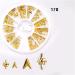Nail Art Decoration Alloy Mixed Gold Jewelry Gems Rhinestones DIY Design 3D Nails Accessories for Manicure Decor (13) - Buy Online on GoSupps.com