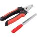 HAWATOUR Professional Dog Nail Clippers with Safety Guard for Medium and Large Pets - Red - Buy Online on GoSupps.com