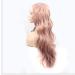 BGHJUE Synthetic Wig Accessories for Women | Dark Root Pink Big Waves | High Temperature Hair Wig for Natural Look - Buy Online on GoSupps.com