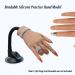 Silicone Nail Practice Hand with 50Pcs Nail Tips - Realistic Acrylic Nails Mannequin (Right Hand) - Buy Online on GoSupps.com