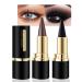 Kaely 2Pcs Black Brown Gel Eyeliner Pencil Natural Black Eyeliner Cream Waterproof Smudge Proof Eye Liner Black Smokey Eyeshadow Palette Stick Goth Halloween Makeup delineador de ojos contra el agua 2 Count (Pack of 1) A-2Pcs-Black&Brown