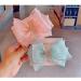FEIFEI'S BOW 5 Princess Chiffon Heart Bow Hair Clip - Green | Girls Baby Kids Infants Toddlers Hair Accessories - Buy Online on GoSupps.com