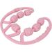 Verdant Touch Leg Muscle Roller - All-Round Massage Roller for Calf & Thigh - 7 Rollers - Pink - International Shipping - Buy Online on GoSupps.com