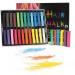 Hair Chalk 24-Color Set Non-Toxic Temporary Hair Dye Pastels for Women Girls Kids Teens and Adults - Easy to Apply Washable Vibrant and Safe Hair Coloring Solution H&Q - Buy Online on GoSupps.com