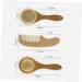 FOMIYES 3pcs Bath Brush Set for Kids | Baby Grooming Kit with Shower Pouf Brush and Comb - Buy Online on GoSupps.com
