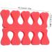 Guangcailun Toe Separator & Nail Divider Tool - Art Fo Divider & Manicure Sponge - 1 Pair Purple - Salon Supplies for Perfect Nails - Buy Online on GoSupps.com