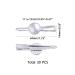 PandaHall DIY Hair Bobby Pin Cabochon Findings Set - 30 Alligator Hair Clips with Blank Hairgrip Base Trays and Glass Cabochons for Hair Jewelry Making - Buy Online on GoSupps.com