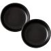 OUNONA 4 Pcs Sauce Dish Vinegar Dish Soy Sauce Plates Dipping Bowls Plates Fruit Black Appetizer Plates Japanese Style Seasoning Dishes Dip Bowl Snack Bowl Ceramics Mini Bowl re-usable 9X9X2.5CMx2pcs Blackx2pcs - Buy Online on GoSupps.com