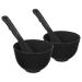 Tofficu Kit Silicone Bol M langeur pour Masque Facial DIY 2 Bols 2 Spatules Outil de M lange de Masque Visage en Silicone S r Usage Maison et Salon de Beaut Soins