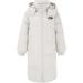 Shop Hehiy Women's Quilting Coat - Long Hooded Jacket Waterproof Softshell Parka Lightweight Black & White XXL - Buy Online on GoSupps.com