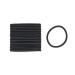 Satin Smooth Black Hair Elastics | Scunci | No-Damage, Medium Hold | 18-Piece Pack - Buy Online on GoSupps.com