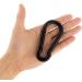 4 Inch Black Steel Carabiner Clip Spring Snap Hook - Heavy Duty 10x100mm, 2pcs for Hammock, Punching Bags, Swing Chairs - Ideal for Gym Equipment, Camping, Hiking - Buy Online on GoSupps.com