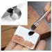 FRCOLOR 10pcs Stainless Steel Makeup Ring Plate - Nail Art Palette & Color Mixing for Artists - Buy Online on GoSupps.com