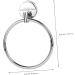 Mikikit Bathroom Towel Ring Towel Hooks Towel Hanger Bathroom Towel Rack Storage Box Individual Wall-Mounted - Buy Online on GoSupps.com