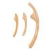 3pcs Gua Sha Tool Set - Muscle Relaxation & Facial Massage Scraping Boards for Face Arms & Legs - International Shipping Available - Buy Online on GoSupps.com