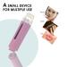 Buy Titanium Derma Stamp Microneedle for Skin Care | Face Lips Hair & Scalp | Pink Microneedling Tool for Enhanced Beauty & Serum Application - Buy Online on GoSupps.com
