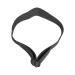 Neck Hair Guide DIY Silicone Neckline Template Stencil for Neckline Haircuts Hair Trimming (Black)