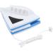 QTYUERGK Triangle Shape Double-Side Magnetic Window Cleaner Glass Wiper Cleaning Brush for Single Glazed Windows with 3-8mm Thickness Cleaners - Buy Online on GoSupps.com