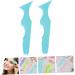 PLAFOPE 2pcs Lipstick Stencil Guide Mascara Eyebrow Reusable Multi-Function Ruler Makeup - Buy Online on GoSupps.com