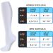 4 Pairs Copper Compression Socks for Women & Men Circulation 15-20 mmHg - Best Support for Nurses Running D-white Small-Medium - Buy Online on GoSupps.com