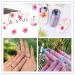 Dried Flowers for Nail Art - Mini Real Natural Five Petal Flower Sticker Decals - Buy Online on GoSupps.com