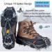 Uelfbaby 19-Spike Crampons for Ice and Snow - Black, X-Large - Buy Online on GoSupps.com