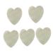 minkissy 5pcs Jade Scraping Board Face Tool Gua Sha Stone Tools Jade Gua Sha Face Sculpting Tool Guasha Tool for Face Jade for Face Guasha Stone Face Massage Triangle Scraping Tablets 8.30X7.60X0.50CMx5pcs As Shownx5pcs