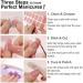 DANNI & TONI Sweet Tea Gel Nail Stickers Set - 28 Semi-Cured Salon-Quality Nail Wraps | Marble Pattern Manicure Strips with Shimmer Powder - Self-Adhesive and Soft - Buy Online on GoSupps.com