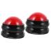 TOVINANNA 2 STK massage globe Roller massage device Training ball Face massage roller deep tissue training accessories manual massage roller football body pp fitness the ball roll red manual
