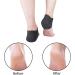Plantar Fasciitis Inserts Pads Gel Heel Cushion Silicone Heel Protectors Heel Cups Great for Plantar Fasciitis Cracked Heels Achilles Tendinitis & Heel Sore. Black and White 4 Count (Pack of 1) - Buy Online on GoSupps.com