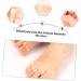 Healifty 10pcs Silicone Gel Bunion Spacer & Toe Correctors | Bunion Relief Pads for Overlapping Toes | Toe Protectors Isolation Pad - 9X3CM - Buy Online on GoSupps.com