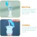 Kisangel 2pcs Spill-Proof Water Bottle Caps with Straw for Kids - Sky Blue | Portable Twist Cover Sippy Cap for Juice and Soda - Buy Online on GoSupps.com
