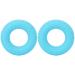 Verdant Touch Finger Exerciser Ring Hand Grip Strengthener Silicone Finger Training Rings 2 Pack Blue 18kg Muscle Training Recovery