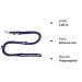 Premium Double Dog Leash for Medium Dogs up to 45kg - 39 Colors 2.80m Length Stable & Durable | Shop Now! - Buy Online on GoSupps.com