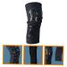 Buy Cycling Leg Sleeves & Running Knee Brace for Men - Comfortable Breathable Support in XL Black - Buy Online on GoSupps.com