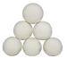 ProLeo Sheep's Wool Balls Reusable Natural Fabric Softener 6 Pieces for Laundry Dryer Leaves Trockner Bl tter