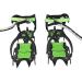 HUAYE BRS 14 Teeth Ice Crampons with Carabiner for Snow Hiking - 2.5cm Spikes - Buy Online on GoSupps.com