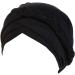 Ethnic Bohemia Pre-Tied Twisted Braid Chemo Cancer Head Cap - Black - Buy Online on GoSupps.com