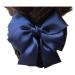 Bowknot Snood Net Net Hair Clip Net Hair Clip Barrette Hairnet Women Bow Barrette Hair Clip Bun Snood Hairnet Hair Accessory Blue (Color : Multicolored)