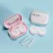 Cute Cat Contact Lens Case Box with Mirror | Portable Travel Kit with Tweezers | Ideal for Home & Office - International Shipping Available - Buy Online on GoSupps.com