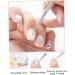Nail Dotting Pen Dual-Ended DIY Design Nail Art Dot Paint Manicure Kit 5PCS Brushes - Buy Online on GoSupps.com