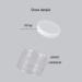 100pcs 5ml Small Clear Sample Jars with Lids - Empty Container Pots for Travel & DIY Projects | International Shipping Available - Buy Online on GoSupps.com