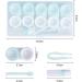 Sioppkik 5 Pair Trip Contact Lenses - Portable Storage Container & Etui for Daily Use & Travel - Buy Online on GoSupps.com
