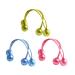 FRCOLOR 3 Pairs Sa Ba lar Hair Accessories for Women Pearl Hair Accessories Hair Balls Colorful Rubber Bands Pink Rubber Bands Hair Ties Beads Hair Rubber Bands Beaded Toddler Spherical