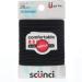 Scunci No Damage Hair Elastics Medium Black 28 ea (Pack of 4)