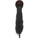21" Claw Jaw Braiding Hair Piece Fishtail Braids Clip in Hair Extensions Braid Ponytail Extension with a Claw/Jaw Clip Dark Black - Buy Online on GoSupps.com
