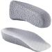 CSCDD Elevated Insole for Men & Women - Comfortable Thickened Half Cushion (2.5cm) - Breathable Gray Support - Buy Online on GoSupps.com