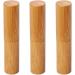 Buy Vosarea 3-Piece Bamboo Wood Lipstick Tubes - Refillable & Eco-Friendly Lip Balm Containers - Silver DIY Cosmetic Holder - Buy Online on GoSupps.com