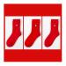 Chinese New Year Woman Red Socks Thread Cotton Socks with Embroidery Spring Festival Chinese Zodiac Socks 3 Pairs (Color : Red-5 Size : 34-39) 34-39 Red-5